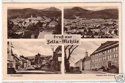 30122 Mehrbild Ak Gruß aus Zella Mehlis 1963