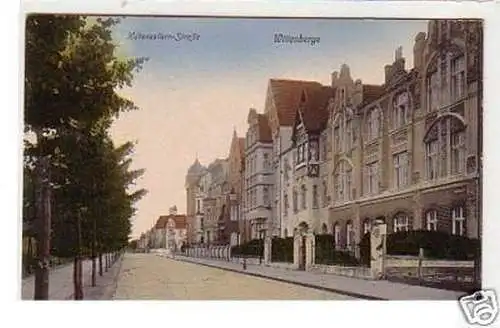 32898 Ak Wittenberge Hohenzollernstrasse um 1915