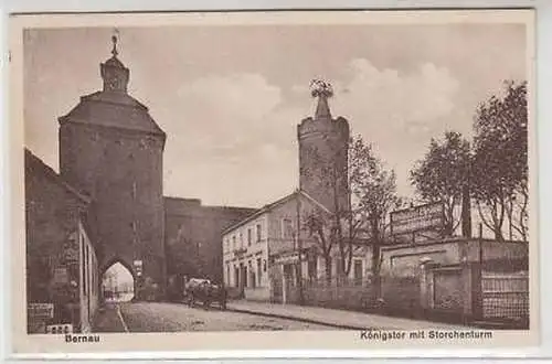 44745 Ak Bernau Königstor mit Storchenturm 1936