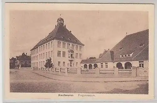 61668 Ak Kaufbeuren Progymnasium um 1910