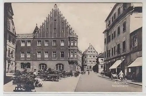 59169 Ak Augsburg Kesselmarkt 1929