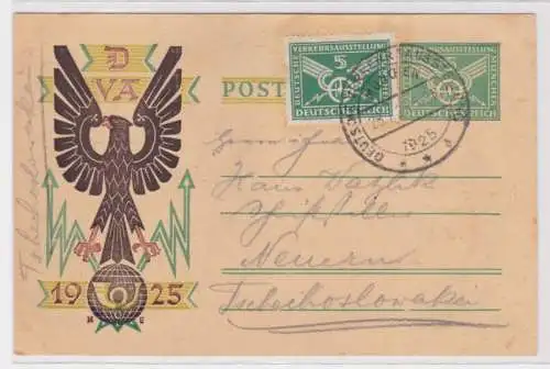 97664 DR Ganzsachen Postkarte P206/ I Deutsche Verkehrsausstellung München 1925