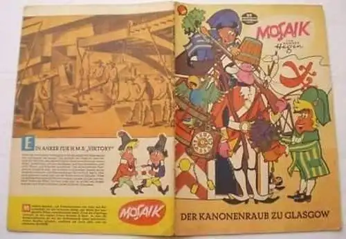 Mosaik von Hannes Hegen Digedags Nummer 69 von 1962 j