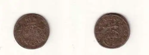 6 Pfennig Silber Münze Sachsen-Weimar-Eisenach 1764 FS (102424)