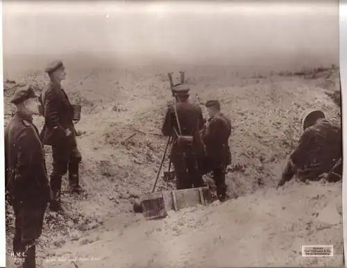 106410 großes Original Propagandafoto "Die Schlacht am Chemnin des Dames" 1. WK