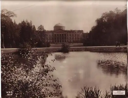 106598 großes Original Propaganda Foto "Wilhelmshöhe bei Kassel" 1. Weltkrieg