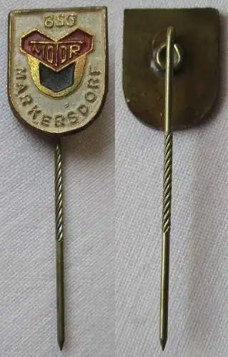 DDR Sport Anstecknadel Mitgliedsabzeichen BSG Motor Markersdorf (145746)