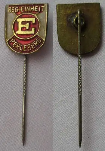 DDR Anstecknadel Mitgliedsabzeichen BSG Einheit Perleberg (144351)