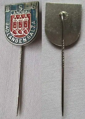 DDR Sport Anstecknadel Mitgliedsabzeichen BSG Landbau Bad Langensalza (144280)