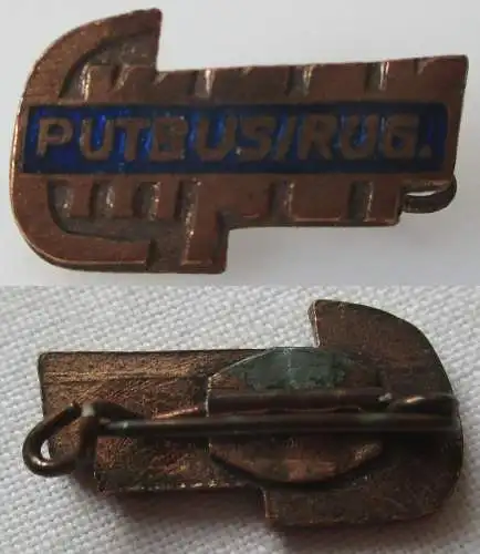 DDR Sport Anstecknadel Mitgliedsabzeichen BSG Empor Putbus / Rügen (138338)