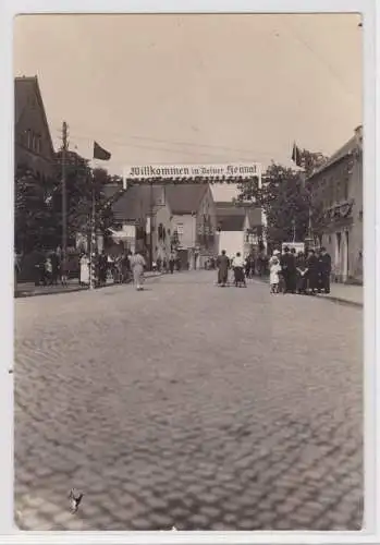 94859 Foto Ak Altenburg "Willkommen in deiner Heimat um 1940