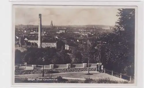 906412 AK Chemnitz - Blick über Chemnitz, Fliegeransicht 1929