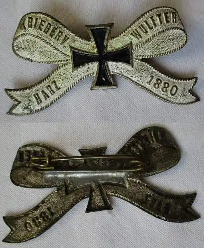 Abzeichen Kriegerverein Wulften Harz 1880 Eisernes Kreuz (117753)