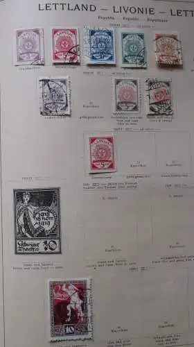 Kleine Briefmarkensammlung Liechtenstein ab 1917 (129606)