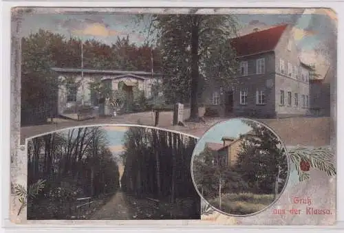 900030 AK Gruß aus Klausa - Straßenansicht 1912