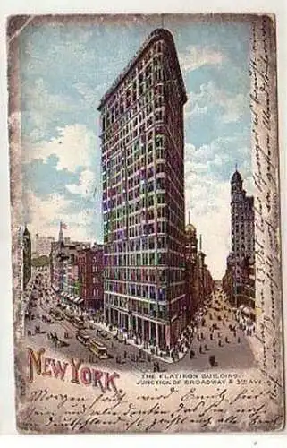 633 Ak New York The Flatiron Building 1904