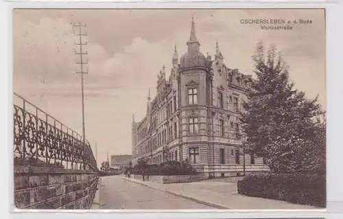 93223 Feldpost Ak Oschersleben an der Bode Moltkestrasse 1916