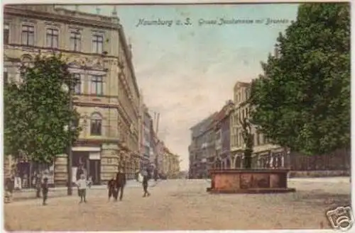 14688 Ak Naumburg a.S. grosse Jacobstrasse 1908