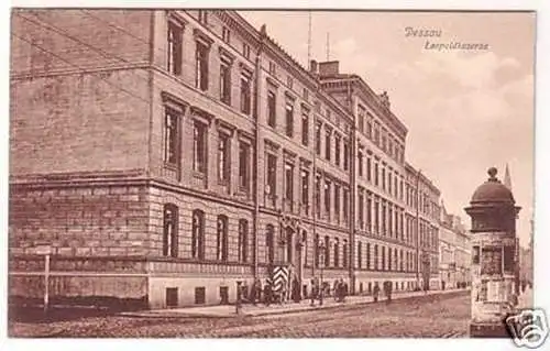 21837 Feldpost Ak Dessau Leopoldkaserne 1915