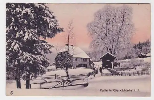 47876 AK Partie in Ober-Schierke im Harz im Winter bei Schnee