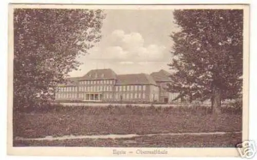 12677 Ak Egeln Oberrealschule 1932