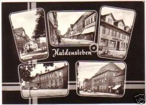 24148 Mehrbild-Ak Haldensleben um 1970