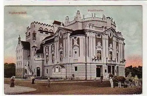 36832 Ak Halberstadt Stadttheater 1906