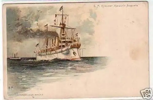 32656 Ak S.M. Kreuzer "Kaiserin Augusta" um 1900