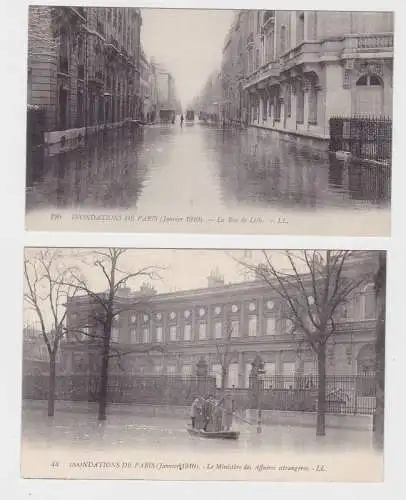 68774/2 Ak Paris Hochwasser Januar 1910