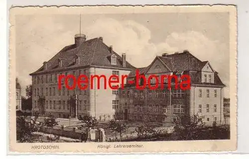 80888 Feldpost Ak Krotoschin Krotoszyn Königl. Lehrerseminar 1915