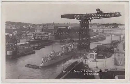 54886 Ak Brest le Port Militaire et l´Arsenal um 1930