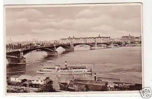 30390 Ak Budapest Margarethenbrücke 1930