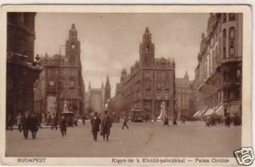 30832 Ak Budapest Ungarn Palais Clotilde um 1930