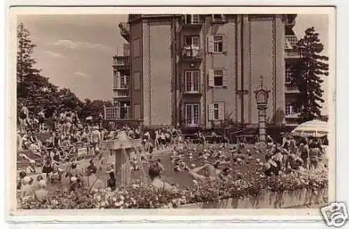 31169 Ak Budapest Ungarn Sanatorium Strand um 1940