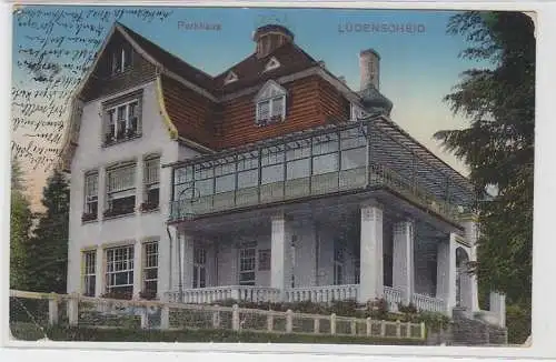 71166 Feldpost Ak Lüdenscheid Parkhaus 1918