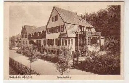 47958 Ak Bethel bei Bielefeld Studentenheim um 1930