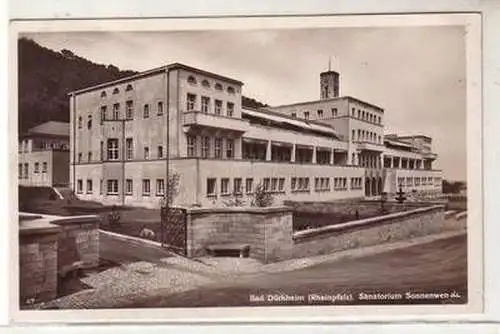 47487 Ak Bad Dürkheim Sanatorium Sonnenwende 1933