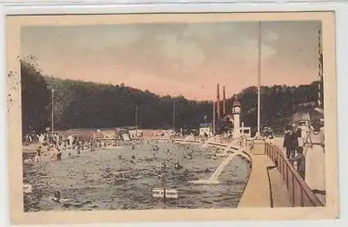 43886 Ak Remscheid städtisches Strandbad 1916