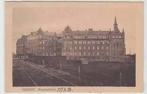 43781 Ak Heerdt Krankenhaus 1920