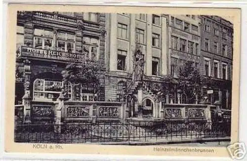 09531 Ak Köln am Rhein Hotel Reichshof um 1925