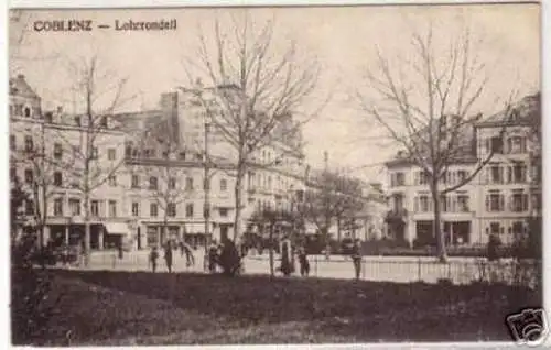 09092 Ak Coblenz Lohrrondell 1914