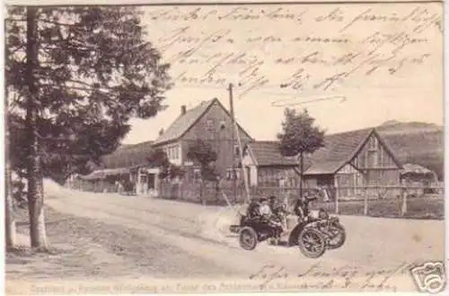 16582 Ak Pension Königskrug am Fuße des Achtermann 1910