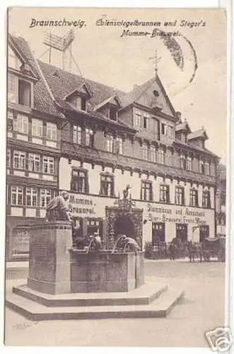 06152 Ak Braunschweig Steger´s Mumme Brauerei 1907