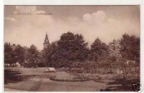 02763 Ak Oldenburg Cäcilienplatz um 1920