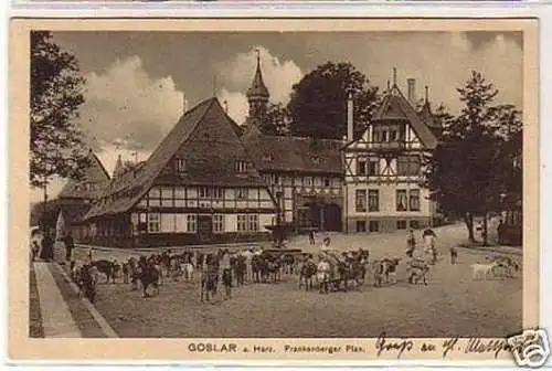 29672 Ak Goslar a. Harz Frankenberger Plan 1915