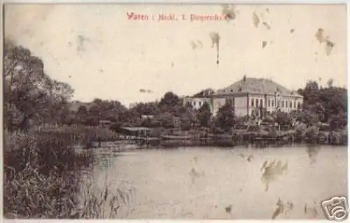 13149 Ak Waren in Mecklenburg Bürgerschule 1911