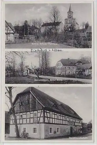 57817 Mehrbild Ak Bischdorf b. Löbau Gasthof Gerichtskretscham u.a. um 1920