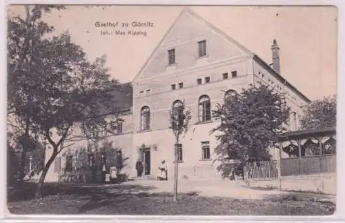 95141 Ak Gasthof zu Görnitz bei Leipzig um 1910