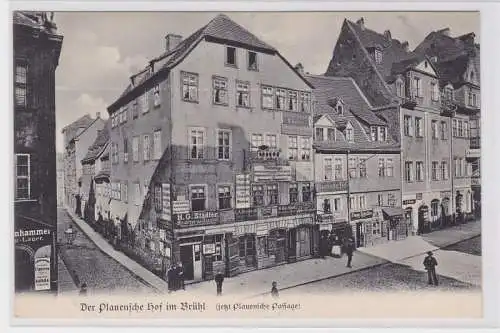 90851 Ak Leipzig Der Plauensche Hof im Brühl (jetzt Plauensche Passage) 1907