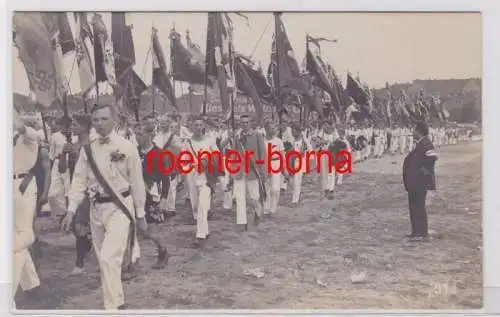 88024 Foto Ak 1. Deutsches Arbeiter-Turn- u. Sportfest in Leipzig 22.-25.7.1922